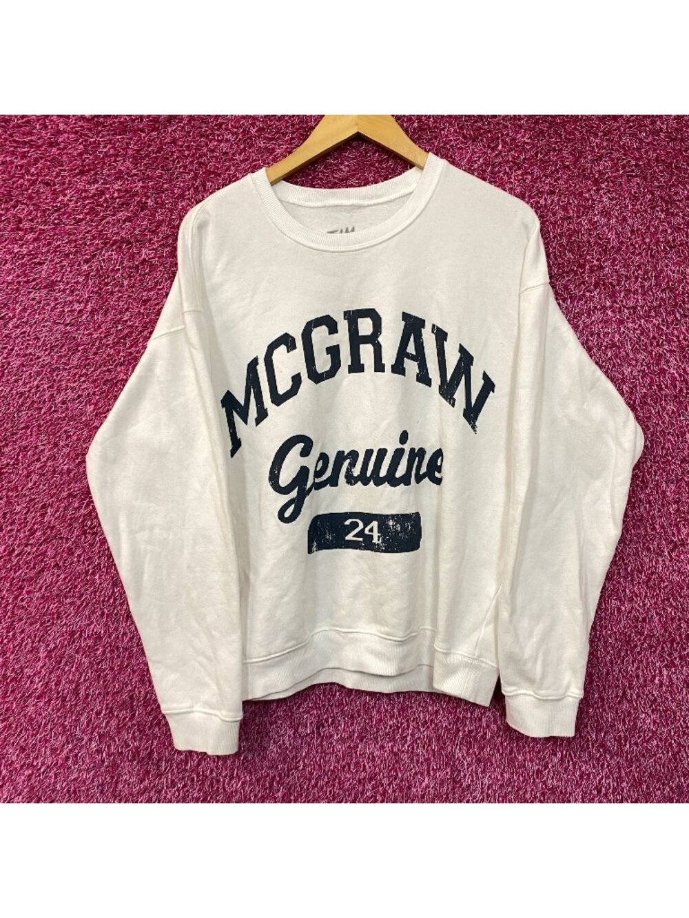 Tim McGraw Genuine 24' Crewneck size Large